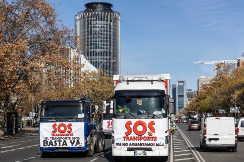 paro de transportistas (actualización) - rodrigo jimenez efe